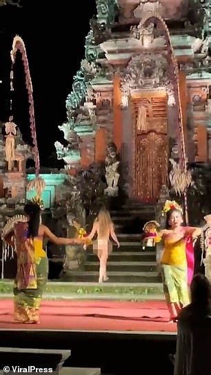 naked german tourist|Tourist arrested over nude Bali temple act: ‘Sad to see this。